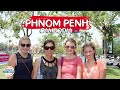 PHNOM PENH CAMBODIA 🇰🇭 Where to Stay,  Cambodian Food & Mekong River | 197 Countries, 3 Kids