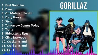 Gorillaz 2024 MIX Greatest Hits - Feel Good Inc, Dare, On Melancholy Hill, Dirty Harry
