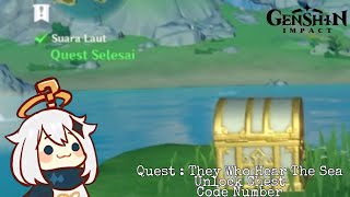 [Share] Quest Unlock The Treasure Chest Code Number!!! (Kode Angka Buka Chest) | Genshin Impact
