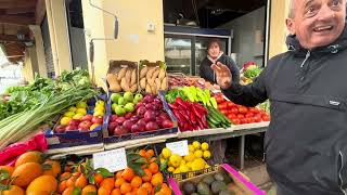 Λαϊκή αγορά πόλη Κερκυρας, fruit and fish market Corfu town