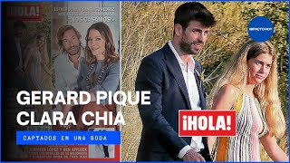 Gerard Piqué y las condiciones que puso para ir con Clara Chía Martí a la boda de su amigo