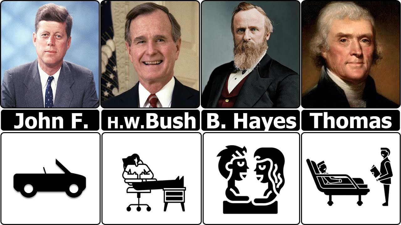 What US Presidents Were Doing When They Died - YouTube