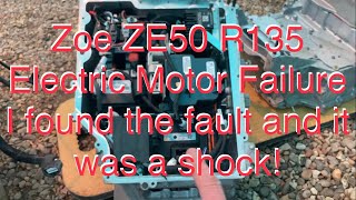 Renault Zoe ZE50 R135 - Electric Motor Failure - I found the fault and it was a shock!