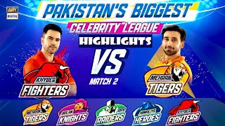 Mehran Tigers VS Khyber Fighters | Match Highlights | ARY Celebrity League