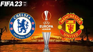 FIFA 23 | Chelsea vs Manchester United - UEFA Europa League Final - PS5 Full Gameplay