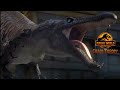 Jurassic world Chaos Theory Suchomimus screen time