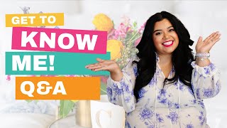 MY FIRST YOUTUBE VIDEO I GET TO KNOW ME #firstyoutubevideo #plussizeyoutuber