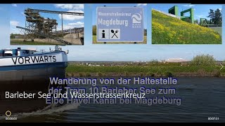 Barleber See , Rothensee und Wasserstrassenkreuz Magdeburg