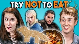 Try Not To Eat Challenge - Game of Thrones Food | People Vs. Food