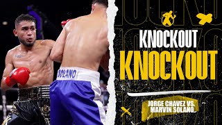 KO | Jorge Chavez vs. Marvin Solano! El Niño De Oro adds another knockout to his record.