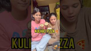 Aj hmne bnaya kulhad pizza 🍕 #shorts #minivlog #ytshorts #viralvideo