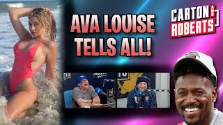 Ava Louise Shares Her Experience With Antonio Brown! [Full Interview]