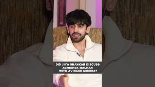 Did Jiya Shankar discuss Abhishek Malhan with Avinash Mishra