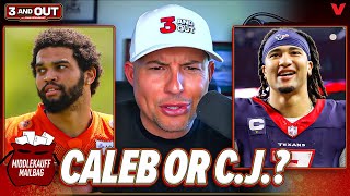 Is Bears' Caleb Williams or Texans' CJ Stroud the better starting QB? | 3 & Out