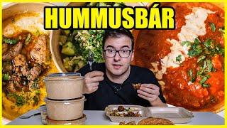 Kipróbáltam a HUMMUSBÁRT és CHAT GPT hummus recept.