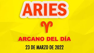Arcano Del Día ♈ ARIES 23 DE MARZO DE 2022 🌞 Tarot
