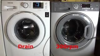 Wash Race No.16 : Samsung Ecobubble Quick 15' vs Hotpoint Ultima Fast wash 15'