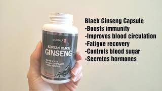 Black Ginseng Capsules- Geumheuk (Rootterra)