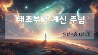 태초부터 계신 예수님 (Jesus from the Beginning)