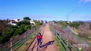 Vía verde en bici, Son Carrió, Mallorca