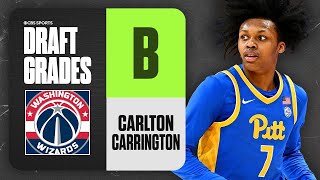 Bub Carrington Selected No. 14 Overall by Portland Trailblazers | 2024 NBA Draft Grades | CBS Sports