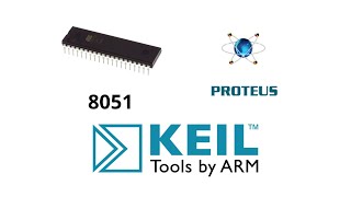 8051 Proteus Simulation: Digital Clock