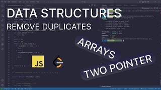 Remove Duplicates From Sorted Array | Leetcode | JavaScript | Two Pointers | Arrays