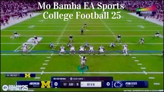 Penn State vs Michigan Mo Bamba EA Sports College Football 25