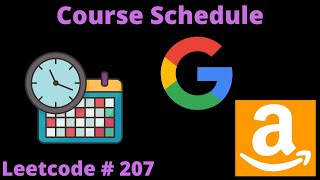 COURSE SCHEDULE | LEETCODE # 207 | PYTHON TOPOLOGICAL SORT SOLUTION