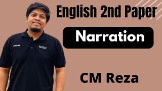 HSC English 2nd Paper | Narration | CM Reza | 10 Minute School | #english #10ms