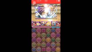 パズドラ【チャレンジダンジョン第10回】Lv.9　ネフティスPT　ノーコン