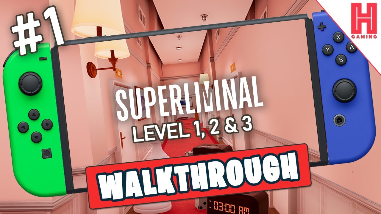 Superliminal Switch Walkthrough Part 1 Youtube
