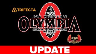 2020 OLYMPIA QUALIFICATION EXTENDED!
