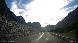 Driving 900 km from Åndalsnes to Stockholm 2023-09-26