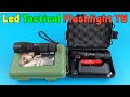 Led Tactical Flashlight T6 With 5 Light Modes | Unboxing TV