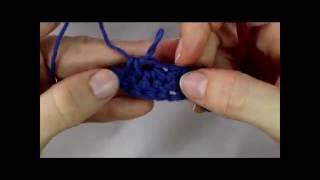 Tutorial: How to do single crochet decrease (sc dec or sc2tog)