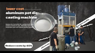 Lower Cost Aluminum Pot Die-casting Machine#potmakingmachine