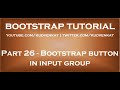 Bootstrap button in input group