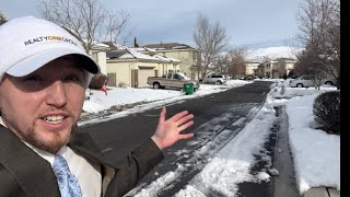 Carson City, Nevada, Silver Oak, hood’ and home tour of Flintwood drive home, Jan 13, 2023
