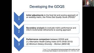 Toward a global diet quality metric with Dr Sabri Bromage and Prof Walter Willett