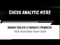 Magnus Carlsen vs Nurassyl Primbetov | FIDE World Blitz Team, 2024