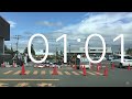 タイマー3分動画.平面駐車場.dcmホーマック札幌発寒追分通店.入庫出庫