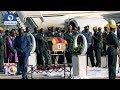Body Of Robert Mugabe Arrives In Harare