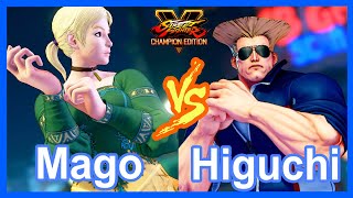 SFV Mago (Cammy) VS Higuchi (Guile)