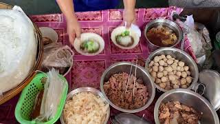 ก๋วยเตี๋ยวเรือเจ๊แดงวัดรวกพระประแดง #ก็วยเตี๋ยวเรือ #พระประแดง #thaifood