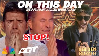 Simon Cowell's Golden Buzzer act | Song On This Day Makes All Judges Cry Britain's Got Talent 2025