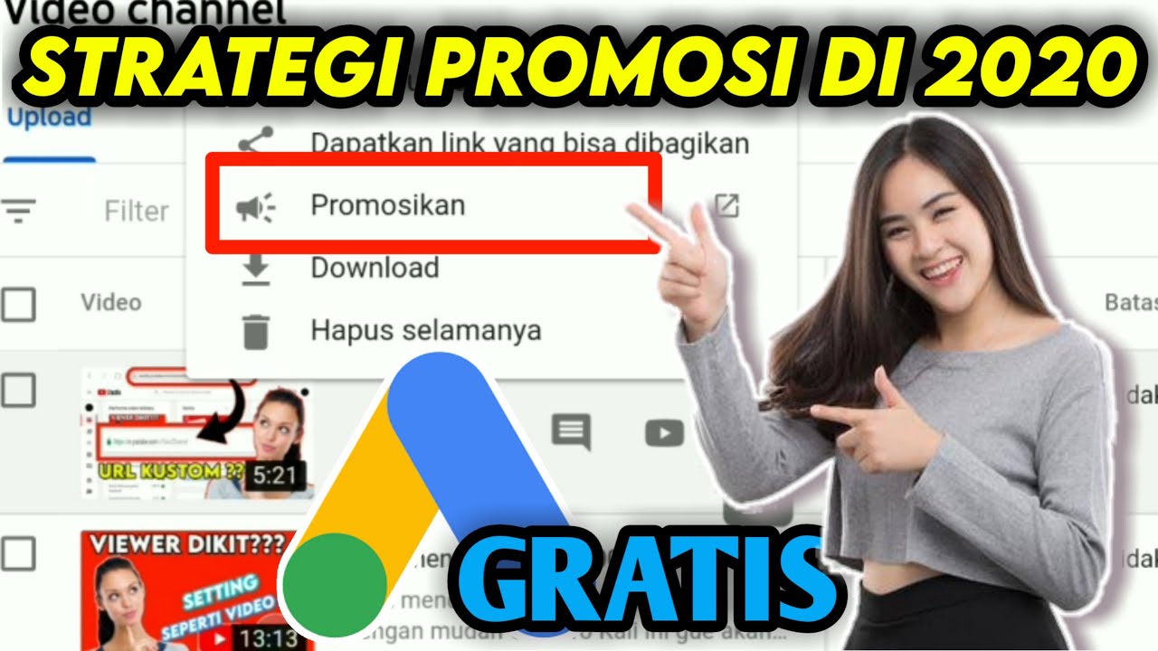 Cara Promosi Channel Youtube Gratis Youtube