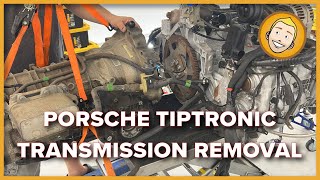 Porsche Automatic (Tiptronic) Transmission Removal DIY