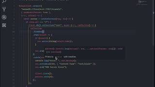 NodeJS Mongo client proper connection error handler