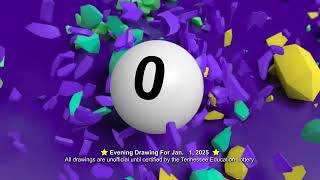 Tennessee Lottery Evening_C3_C4_WB 01/01/2025